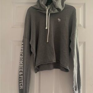 Abercrombie & Fitch Charcoal Gray Hoodie size small